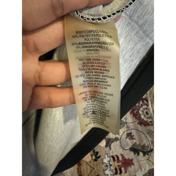 Betsey Johnson hooded jacket women’s longline scuba jacket sz small Asymmetrical - Picture 16 of 16